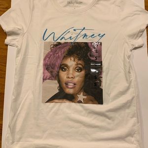 Whitney Houston T-shirt Small New